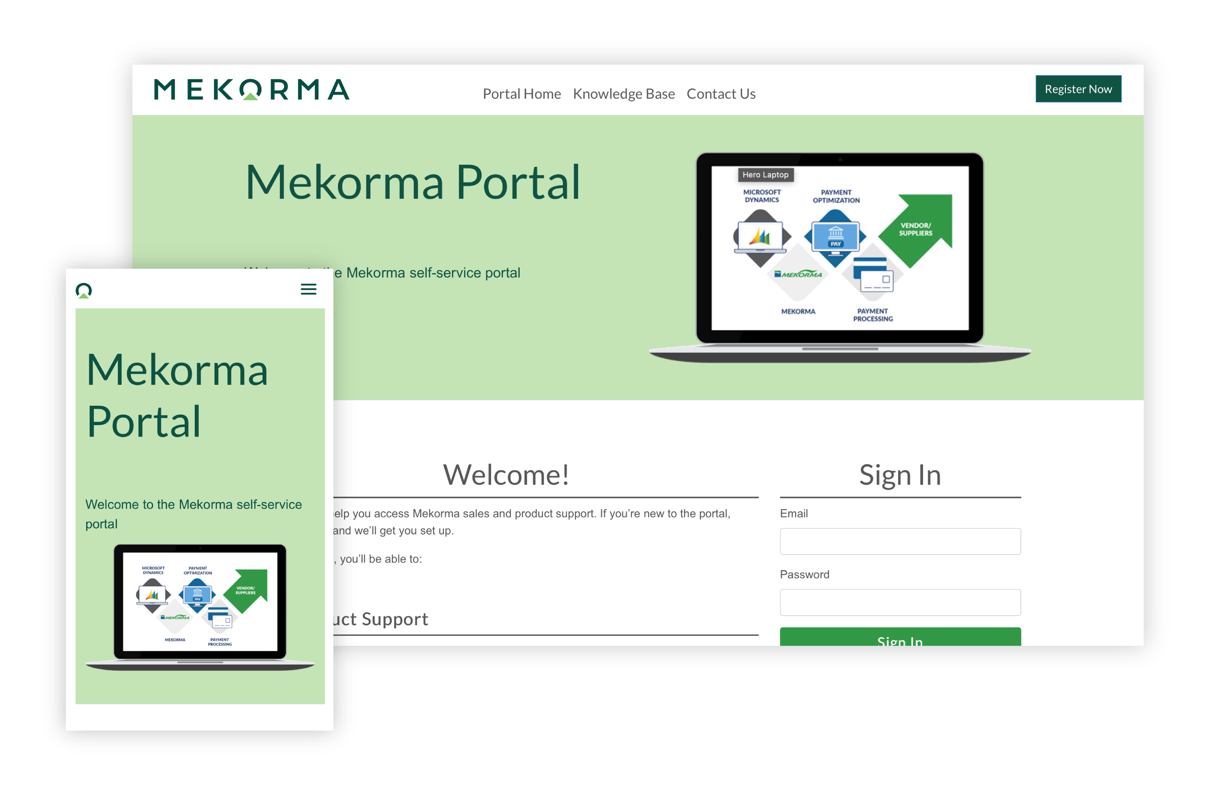 Mekorma Portal